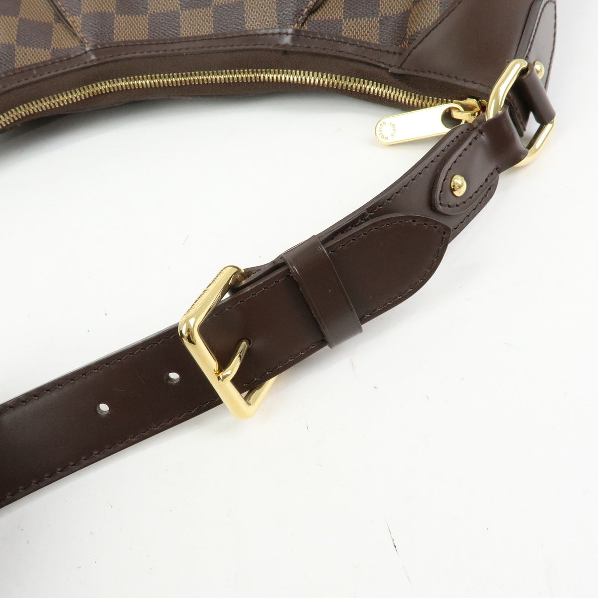 Louis Vuitton Thames Damier, Brown, Canvas, Handbag