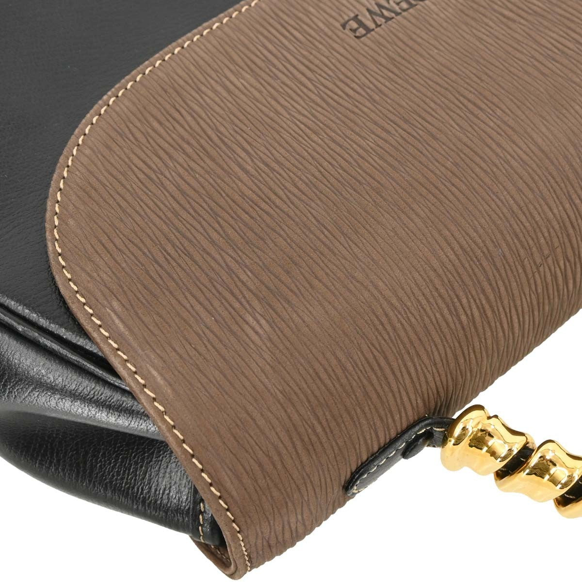 Loewe Velazquez shoulderbag Leather, Brown, Leather, Shoulder Bag