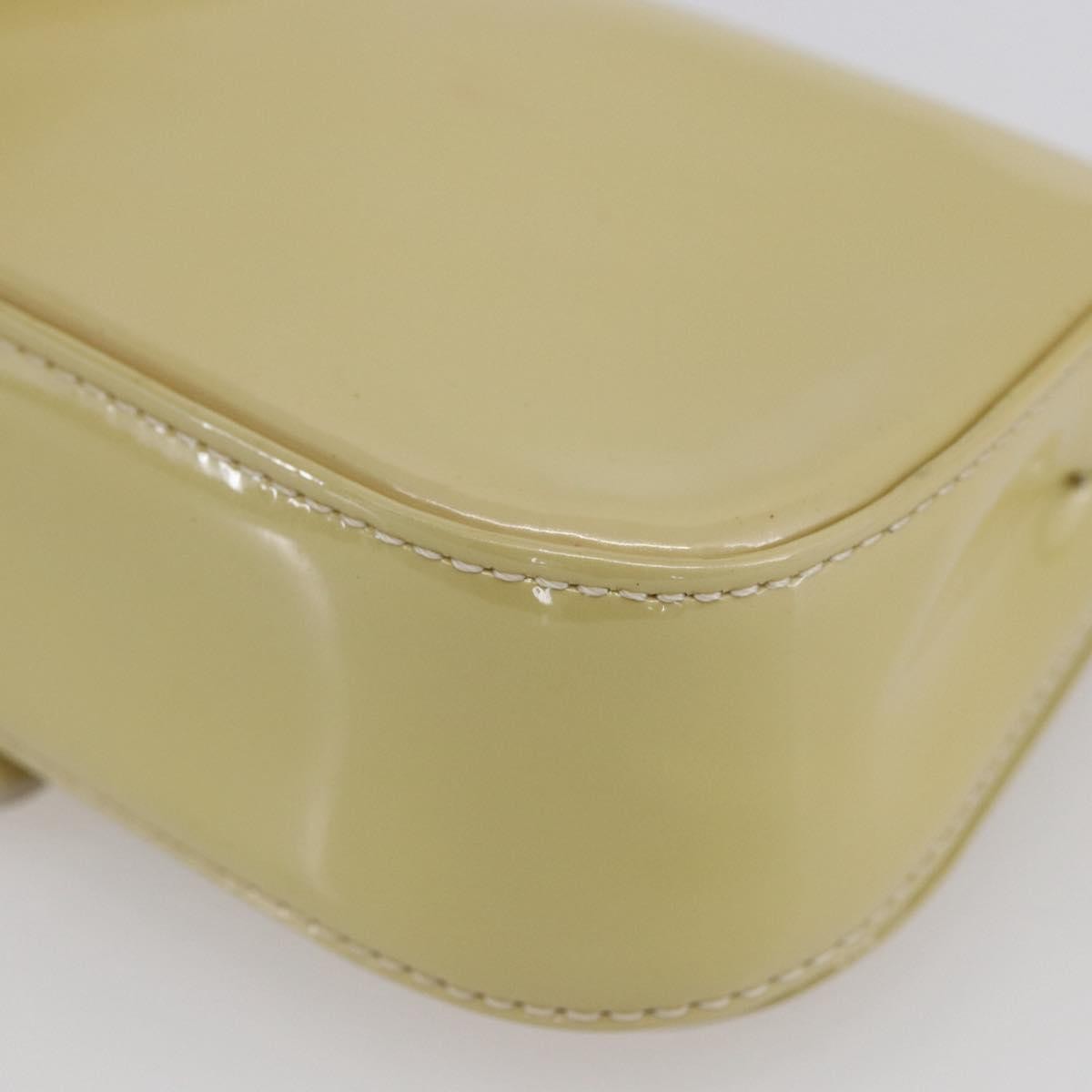 Louis Vuitton Sobe Clutch Patent, Beige, Patent Leather, Clutch
