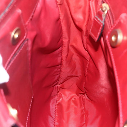 Celine Tote Nylon, Red, Nylon, Tote Bag