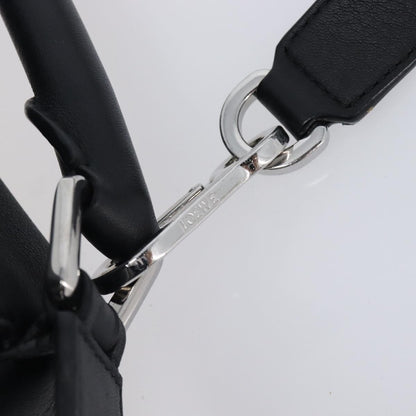 Loewe Puzzle Leather, Black, Leather, Handbag