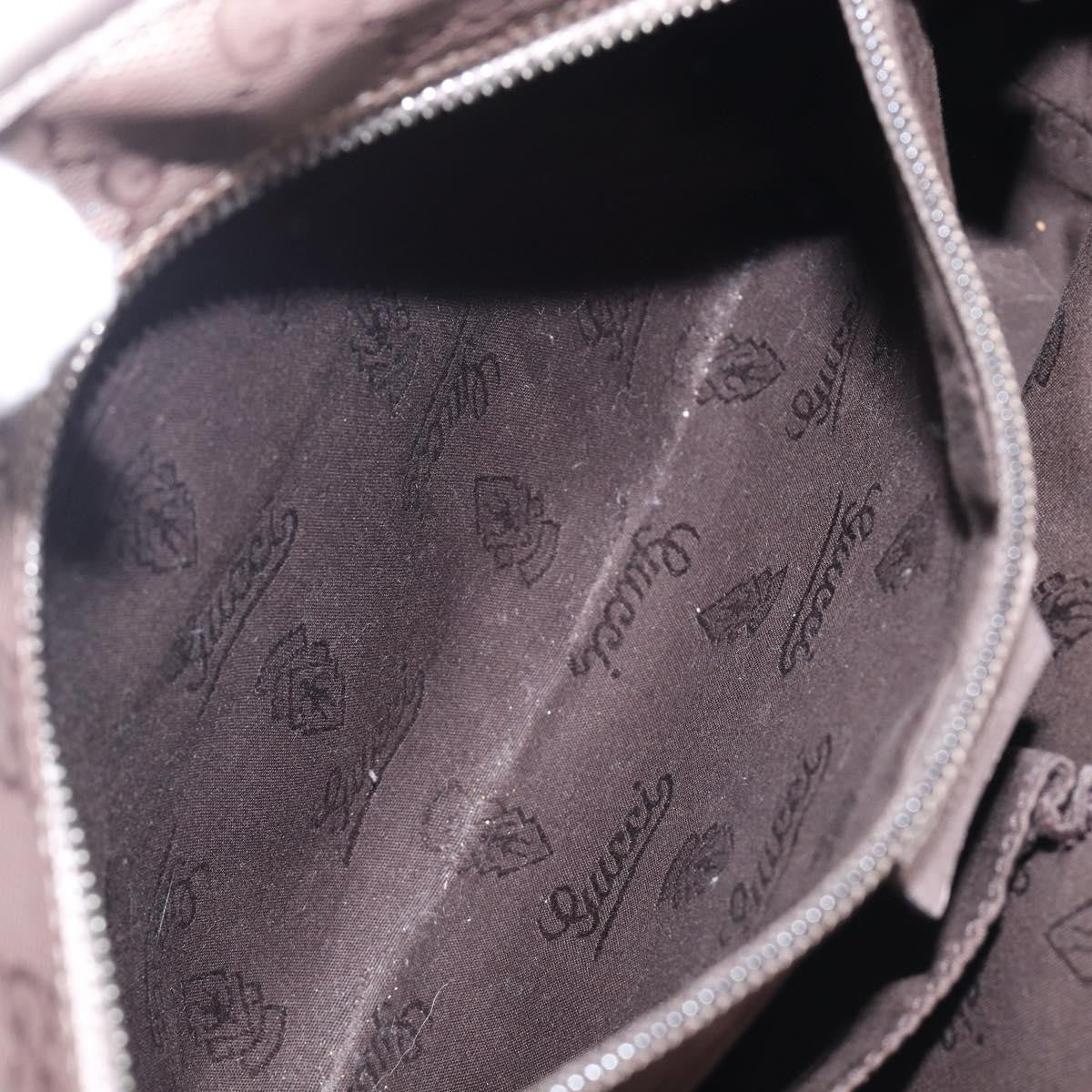 Gucci Tote GG Imprime, Silver, Canvas, Tote Bag