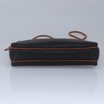 Bally Vintage Leather, Black, Leather, Shoulder Bag