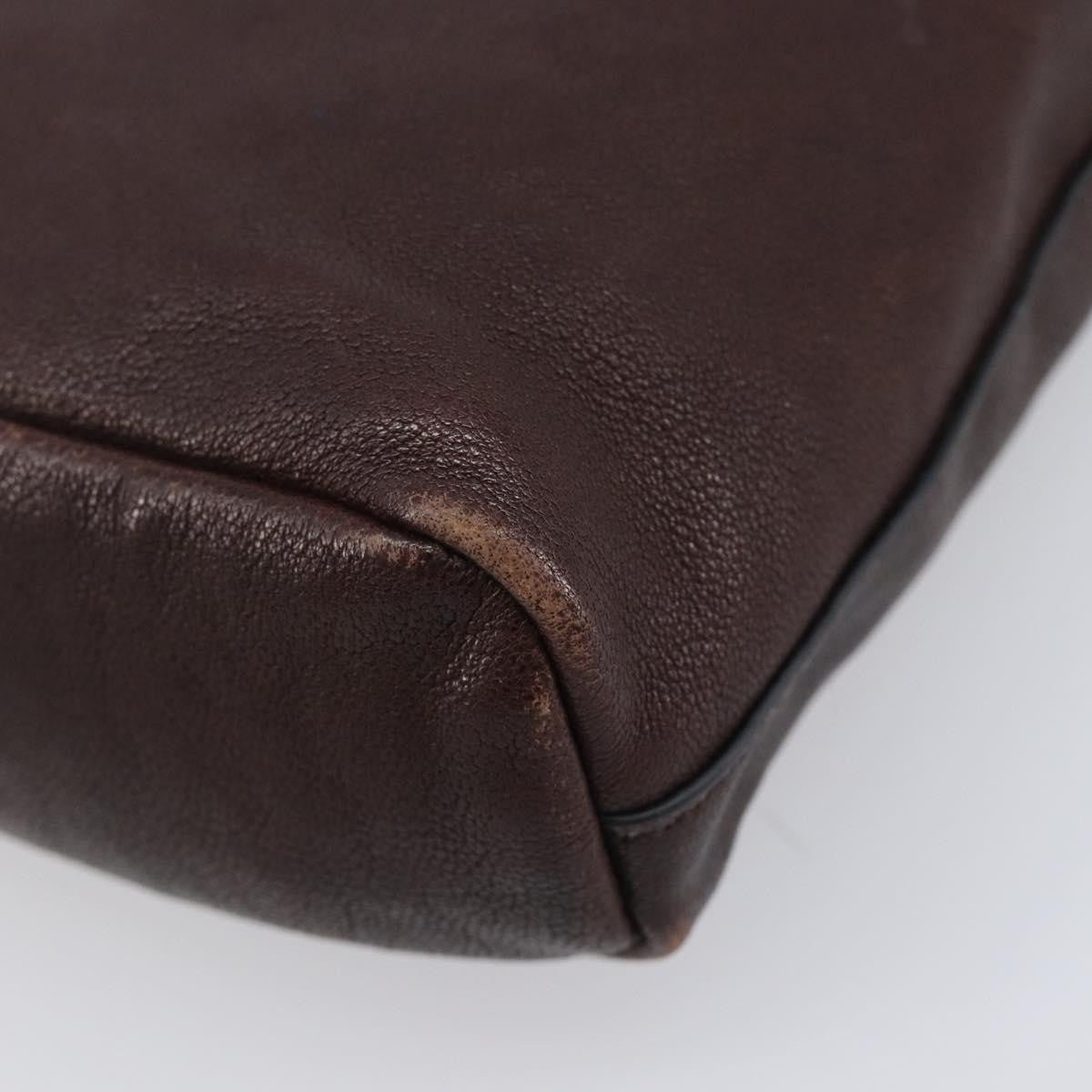 Miu Miu Aviator Bucket Leather, Brown, Leather, Handbag