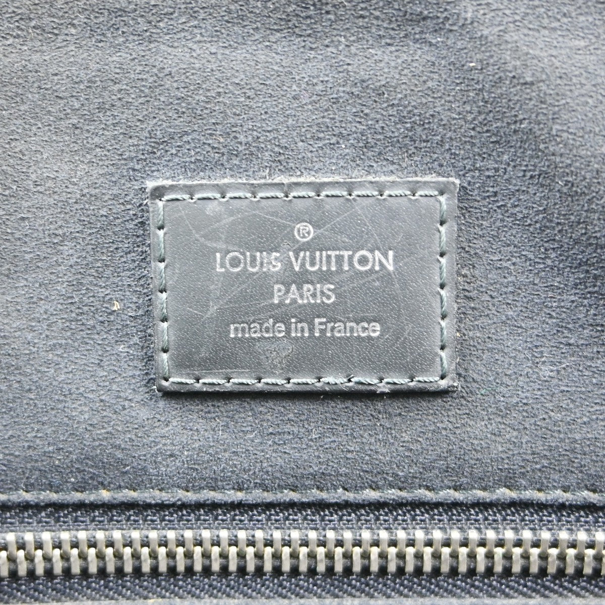 Louis Vuitton Greenwich Messenger Damier Cobalt, Black, Canvas, Handbag