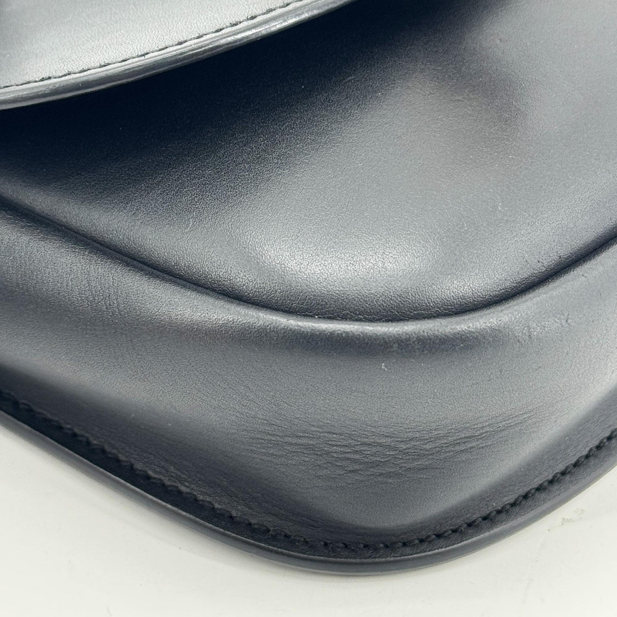 Saint Laurent Kaia Leather, Black, Leather, Shoulder Bag