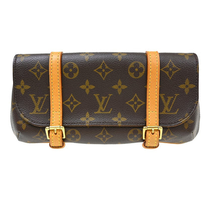 Louis Vuitton Marelle Waist Monogram Canvas, Brown, Canvas, Clutch
