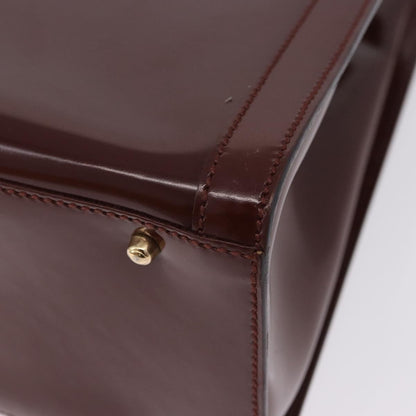 Gucci Diana NM Logo Bamboo Handle Tote Patent leather, Brown, Patent Leather, Tote Bag