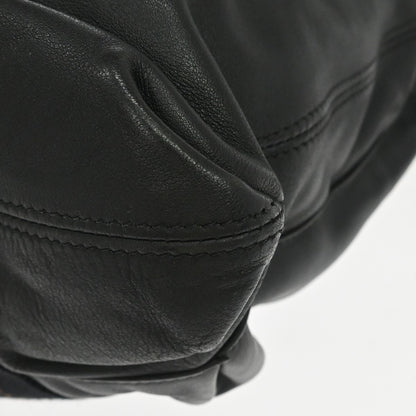 Hermes Caravan Tote Leather, Black, Leather, Tote Bag