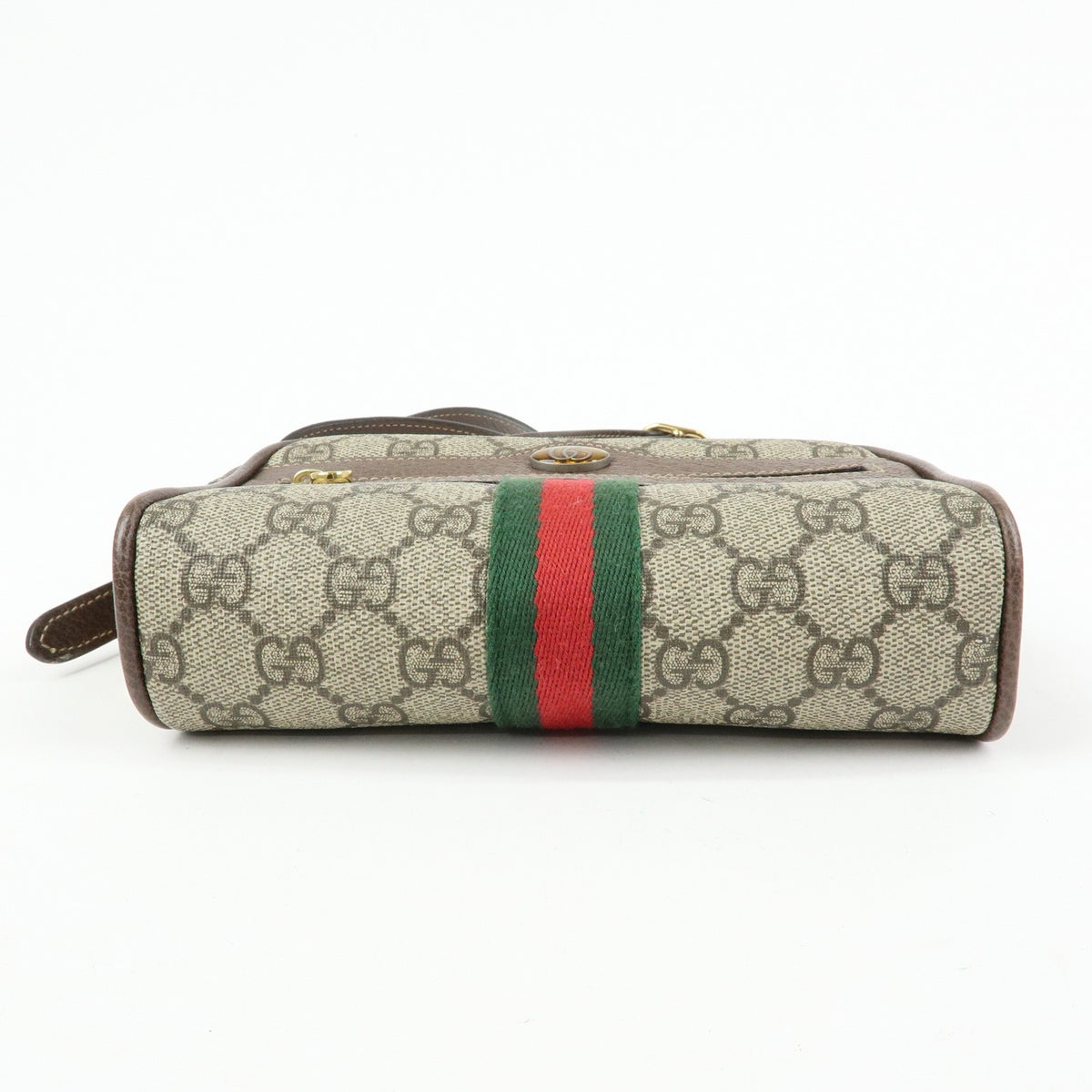 Gucci Ophidia GG Coated Canvas, Beige, Canvas, Shoulder Bag