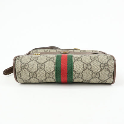 Gucci Ophidia GG Coated Canvas, Beige, Canvas, Shoulder Bag