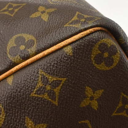 Louis Vuitton Speedy Monogram, Brown, Canvas, Handbag