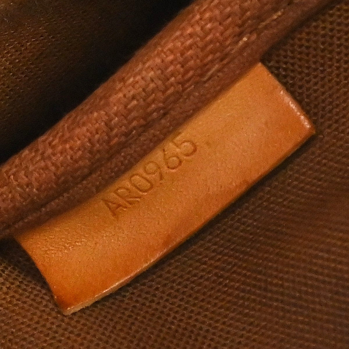 Louis Vuitton Saumur Monogram, Brown, Canvas, Shoulder Bag