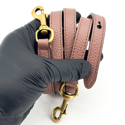 Gucci GG Marmont Top Handle Leather, Pink, Leather, Handbag