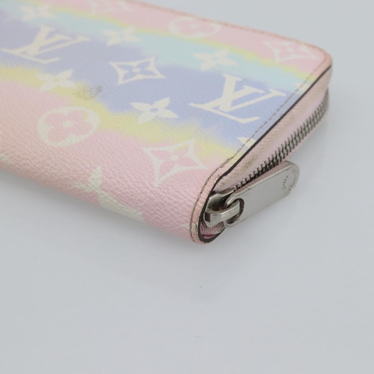 Louis Vuitton Zippy By The Pool Monogram Giant, Pink, Canvas, Wallet