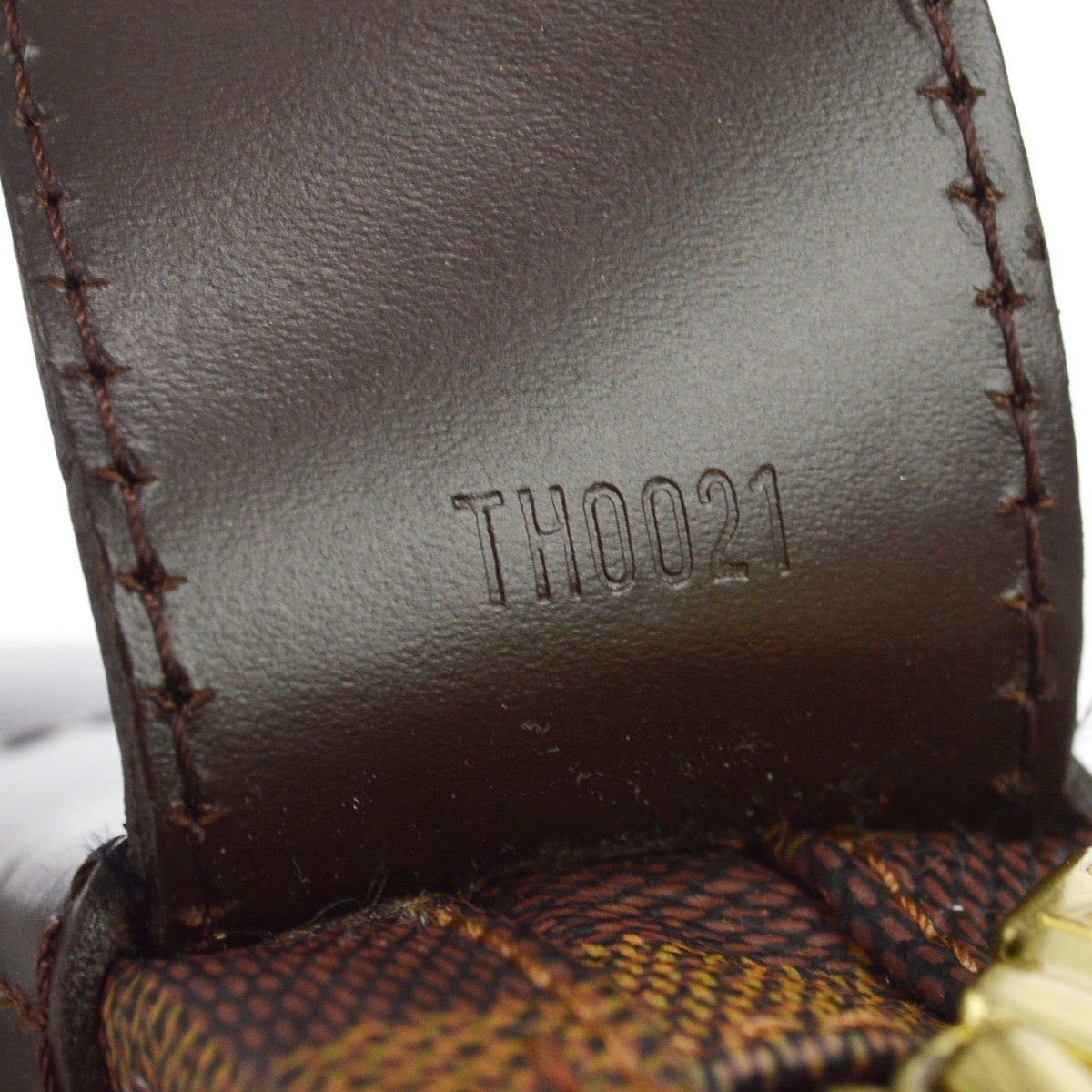 Louis Vuitton Naviglio Damier Ebene, Brown, Canvas, Shoulder Bag