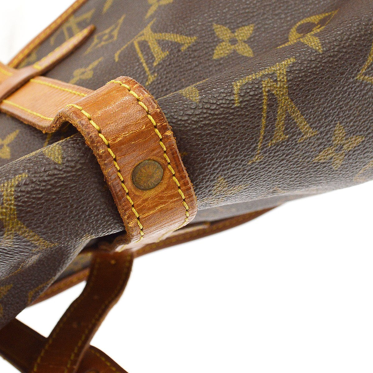 Louis Vuitton Saumur Monogram Canvas, Brown, Canvas, Shoulder Bag