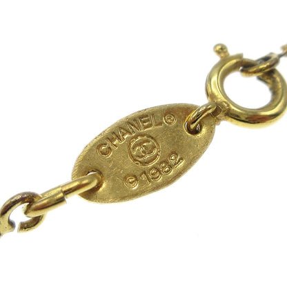 Chanel CC Pendant Metal, Gold, Gold Plated, Necklace