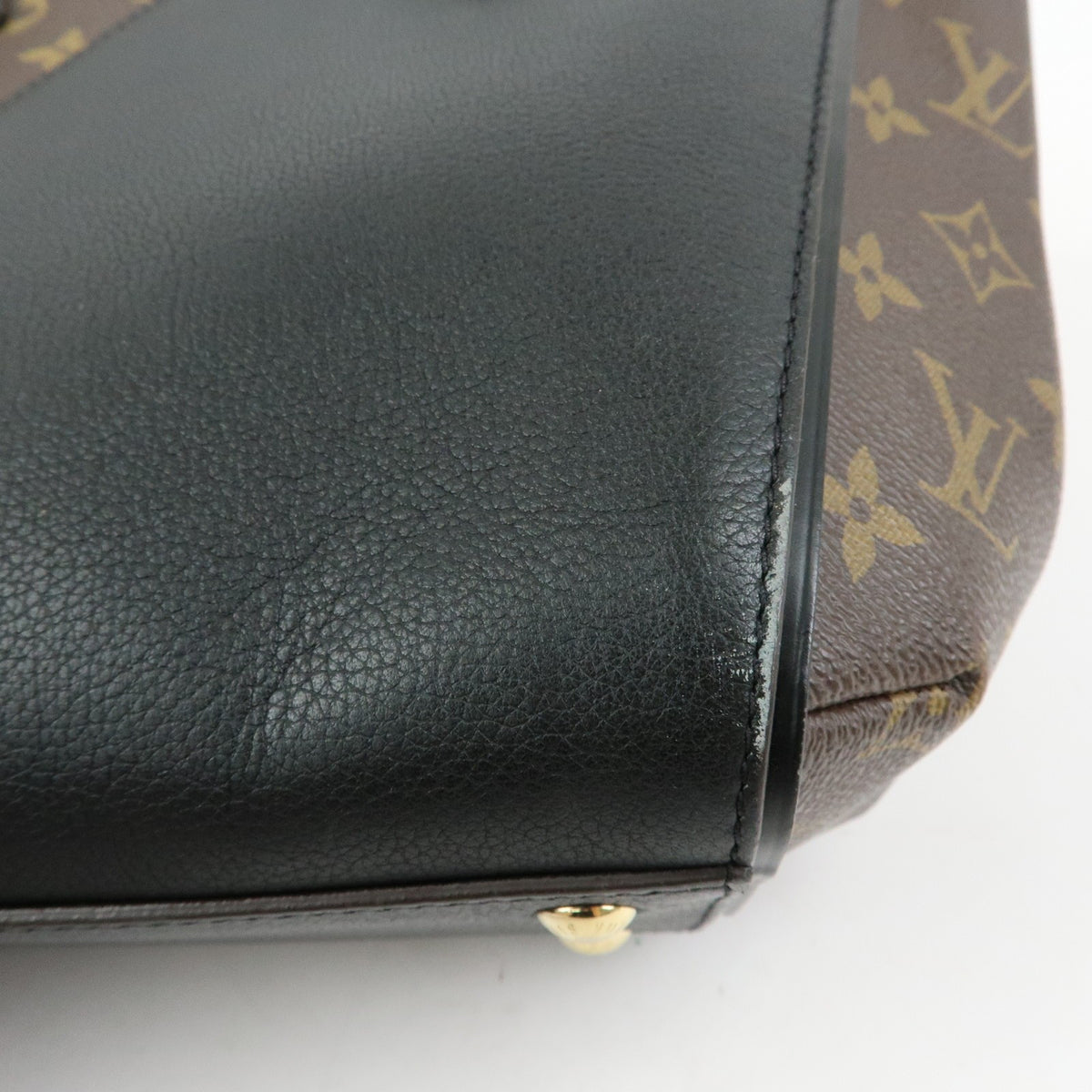 Louis Vuitton Kimono Monogram Canvas and Leather, Brown, Canvas, Handbag