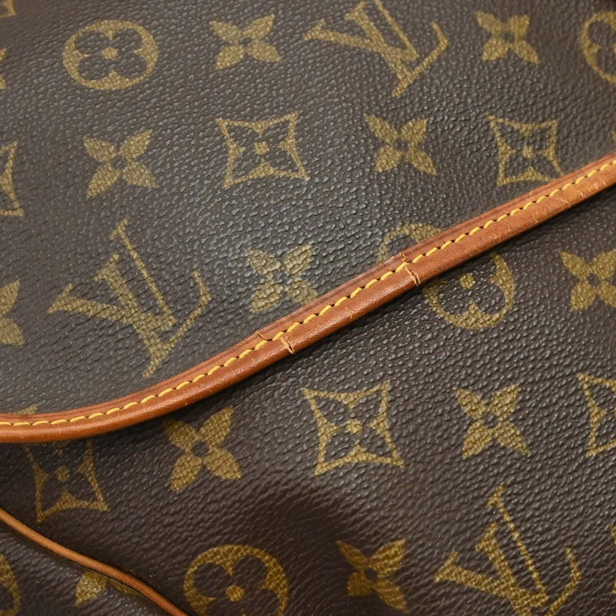 Louis Vuitton Saumur Monogram Canvas, Brown, Canvas, Shoulder Bag