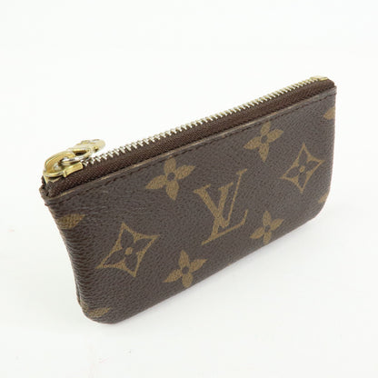 Louis Vuitton Key Monogram Canvas, Brown, Canvas, Clutch