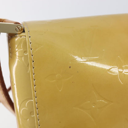 Louis Vuitton Thompson Street Monogram Vernis, Beige, Patent Leather, Shoulder Bag