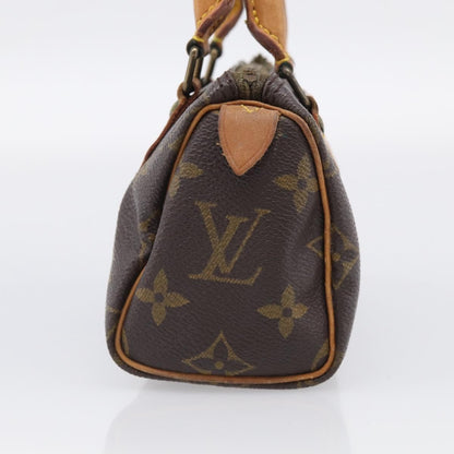Louis Vuitton Speedy Mini HL Monogram Canvas, Brown, Canvas, Handbag