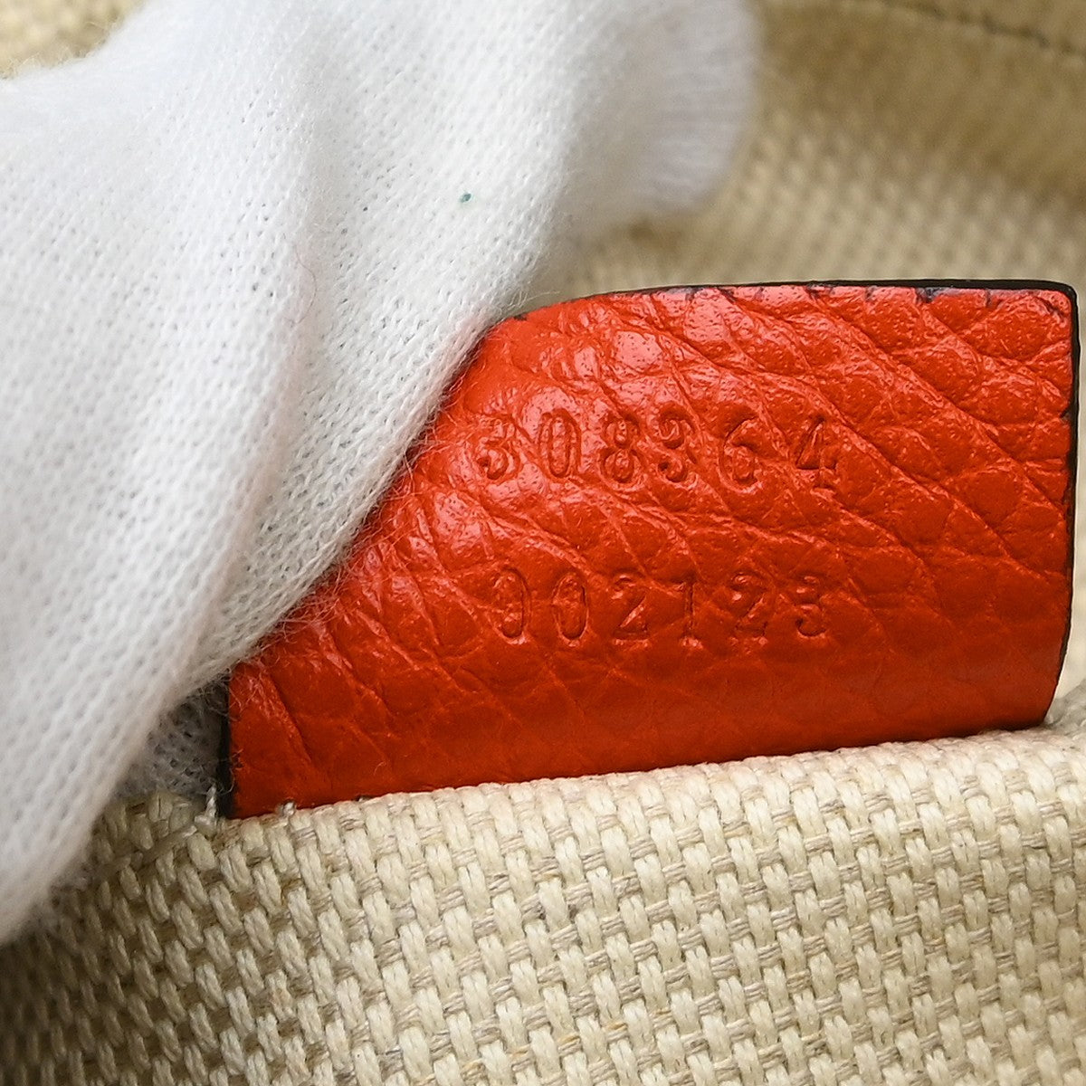 Gucci Soho Disco Leather, Orange, Leather, Shoulder Bag