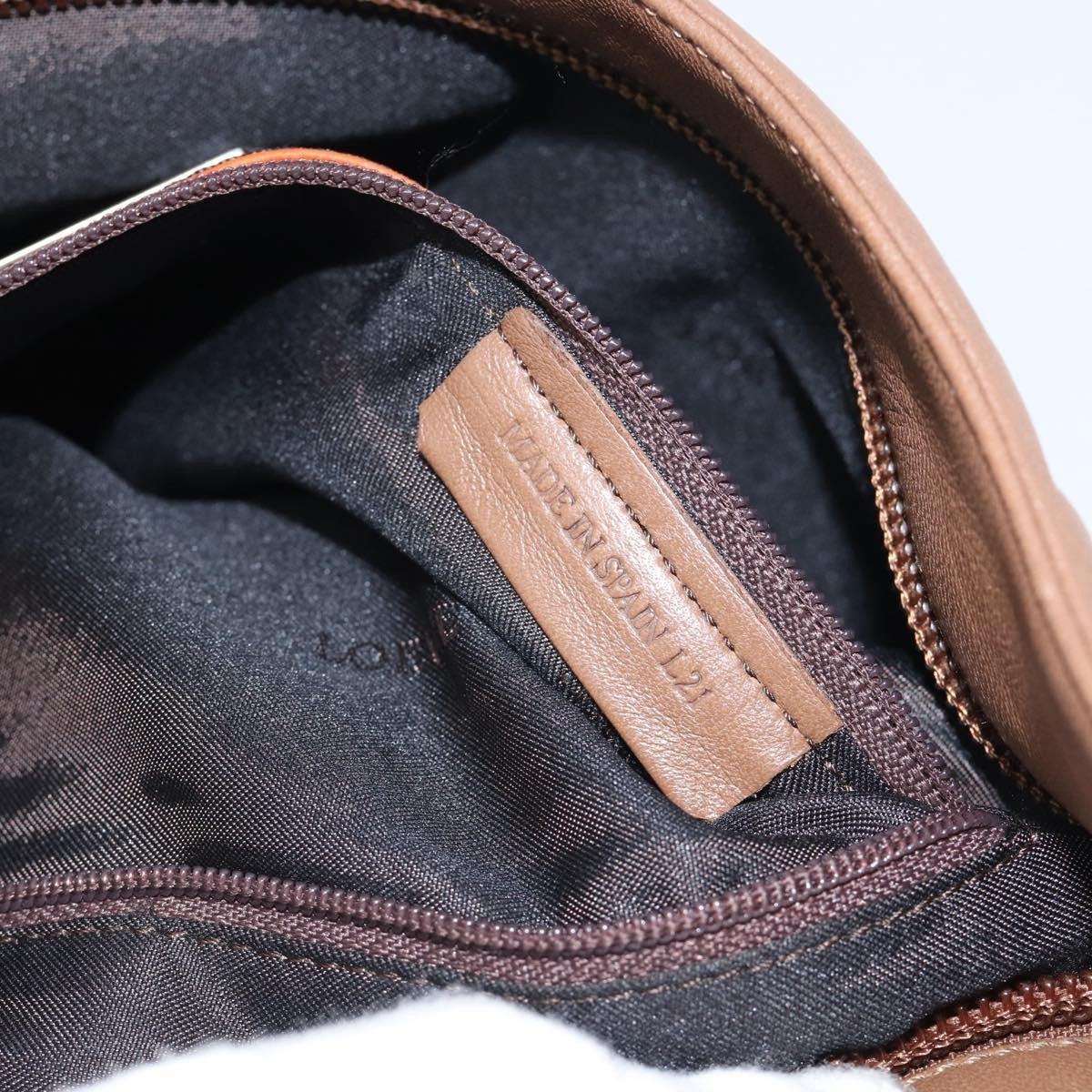 Loewe Shoulder bag Leather, Brown, Leather, Shoulder Bag