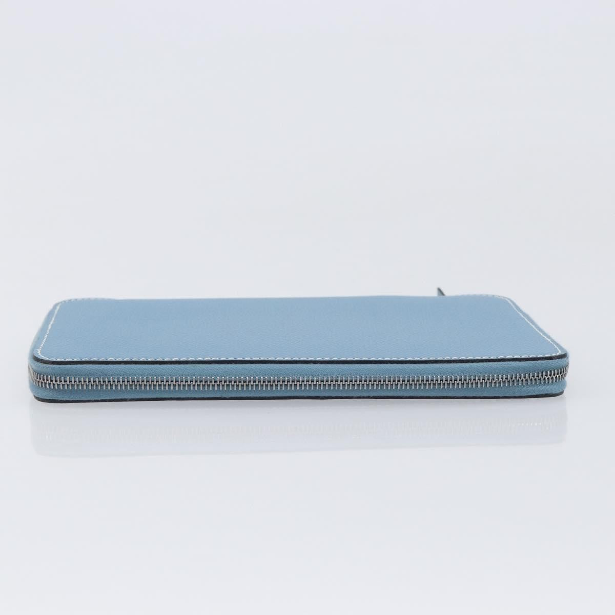 Hermes Vision II Agenda Epsom, Blue, Leather, Wallet