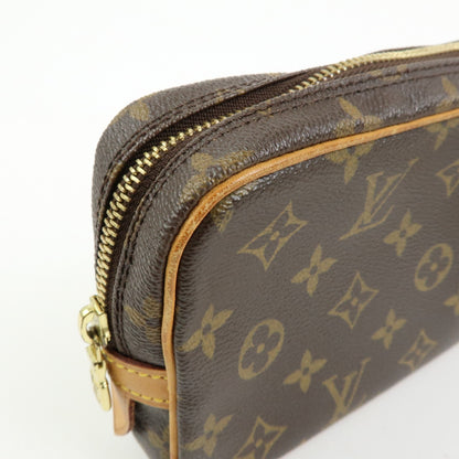 Louis Vuitton Pochette Marly Bandouliere Monogram Canvas, Brown, Canvas, Handbag