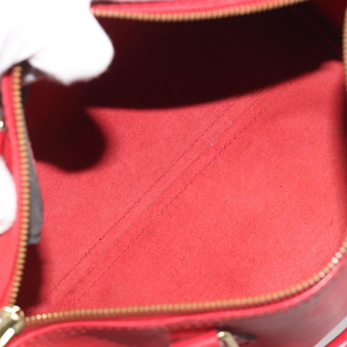 Louis Vuitton Speedy Epi Leather, Red, Leather, Handbag