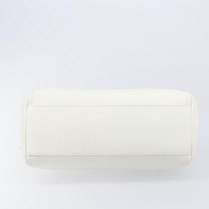 Celine Handbag Leather, White, Leather, Handbag