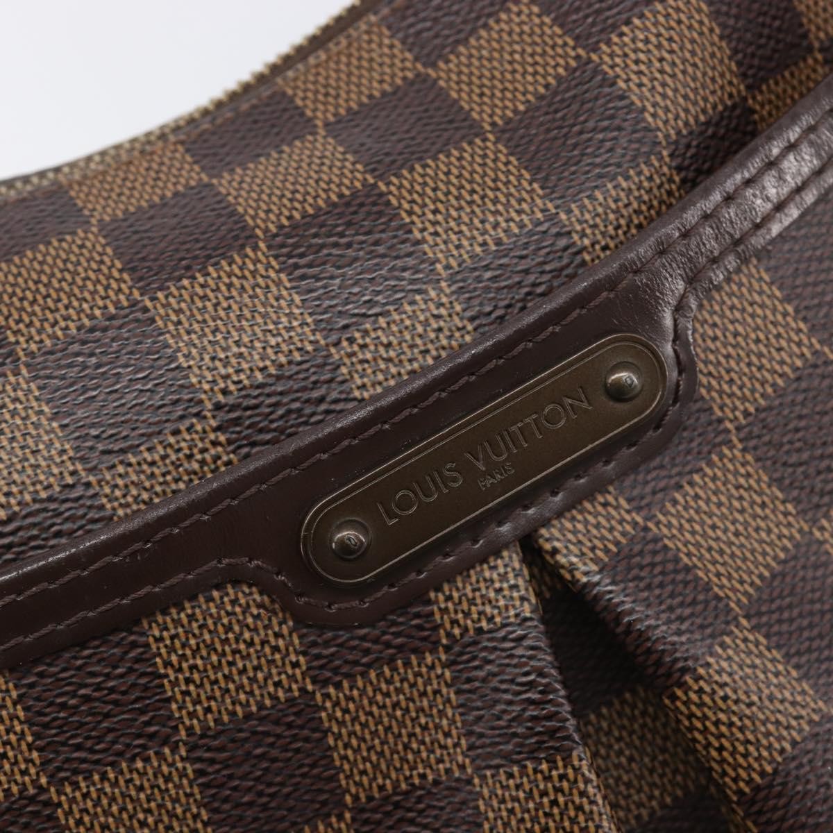 Louis Vuitton Bloomsbury Damier, Brown, Canvas, Shoulder Bag