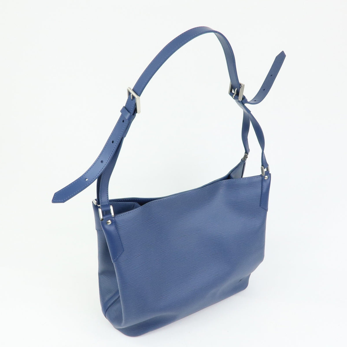 Louis Vuitton Mandara Epi Leather, Blue, Leather, Shoulder Bag