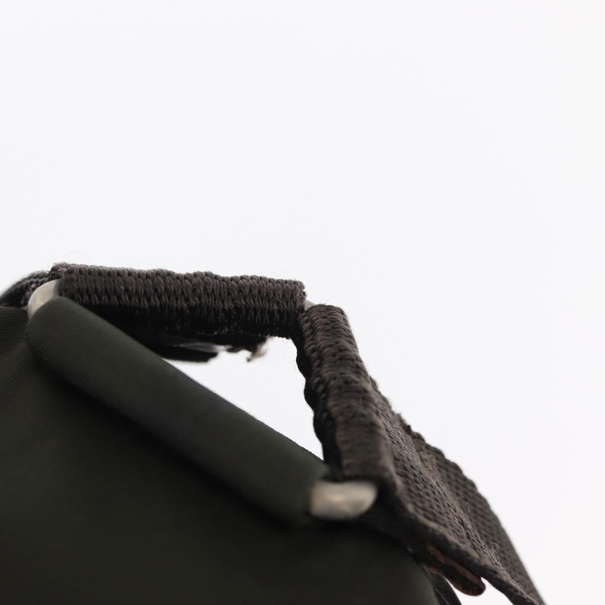 Prada Front Pocket Tessuto, Khaki, Nylon, Backpack