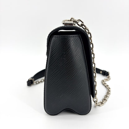Louis Vuitton Twist Epi Leather, Black, Leather, Handbag