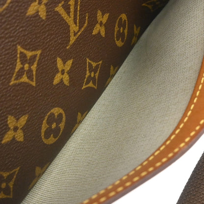 Louis Vuitton Reporter Monogram, Brown, Canvas, Shoulder Bag
