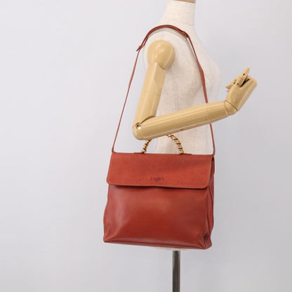 Loewe Vintage Velazquez Top Handle Leather, Orange, Leather, Handbag