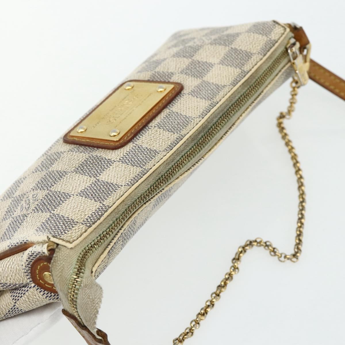 Louis Vuitton Eva Damier, Beige, Canvas, Shoulder Bag