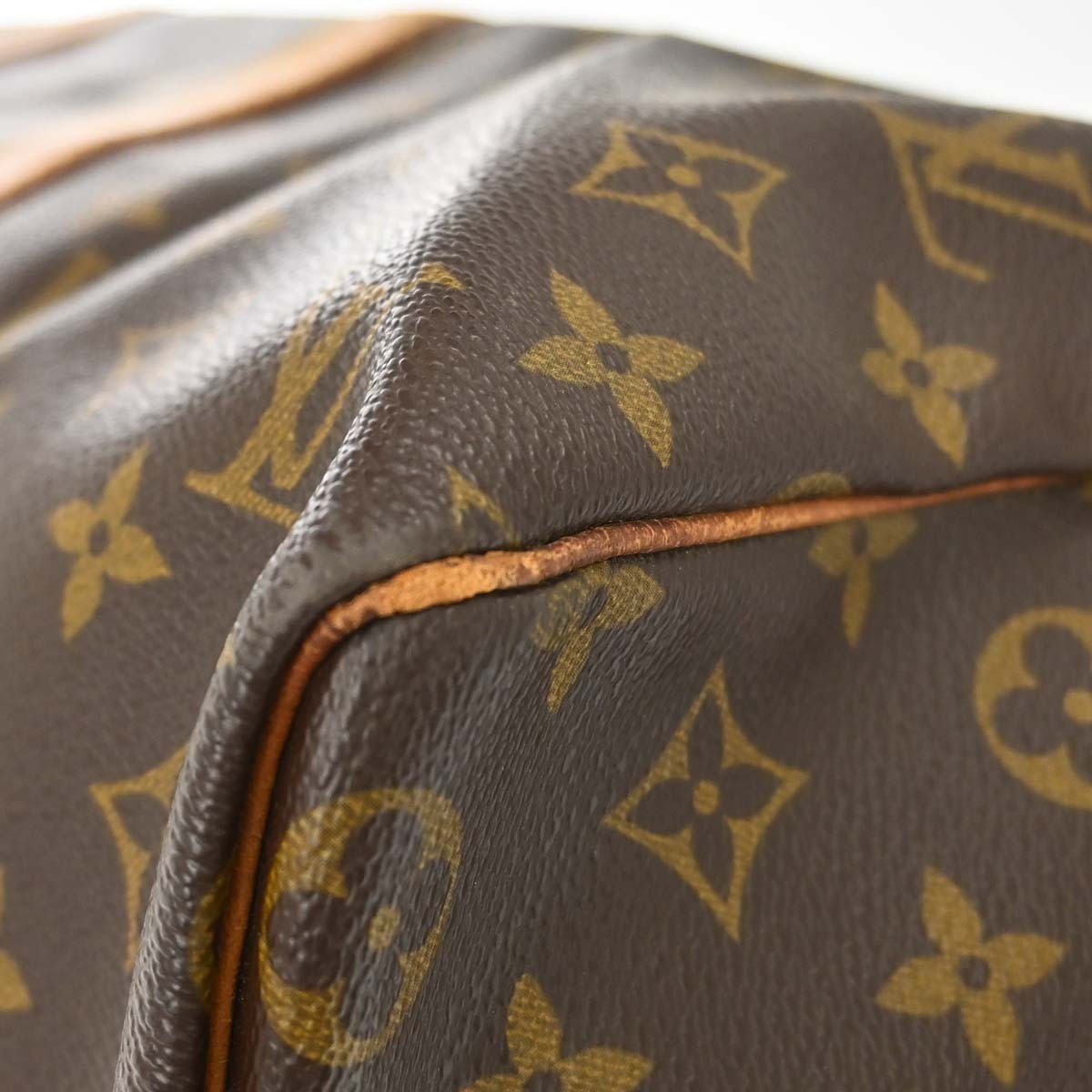 Louis Vuitton Keepall Monogram Canvas, Brown, Canvas, Travel Bag