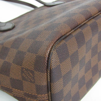 Louis Vuitton Neverfull Damier, Brown, Canvas, Tote Bag