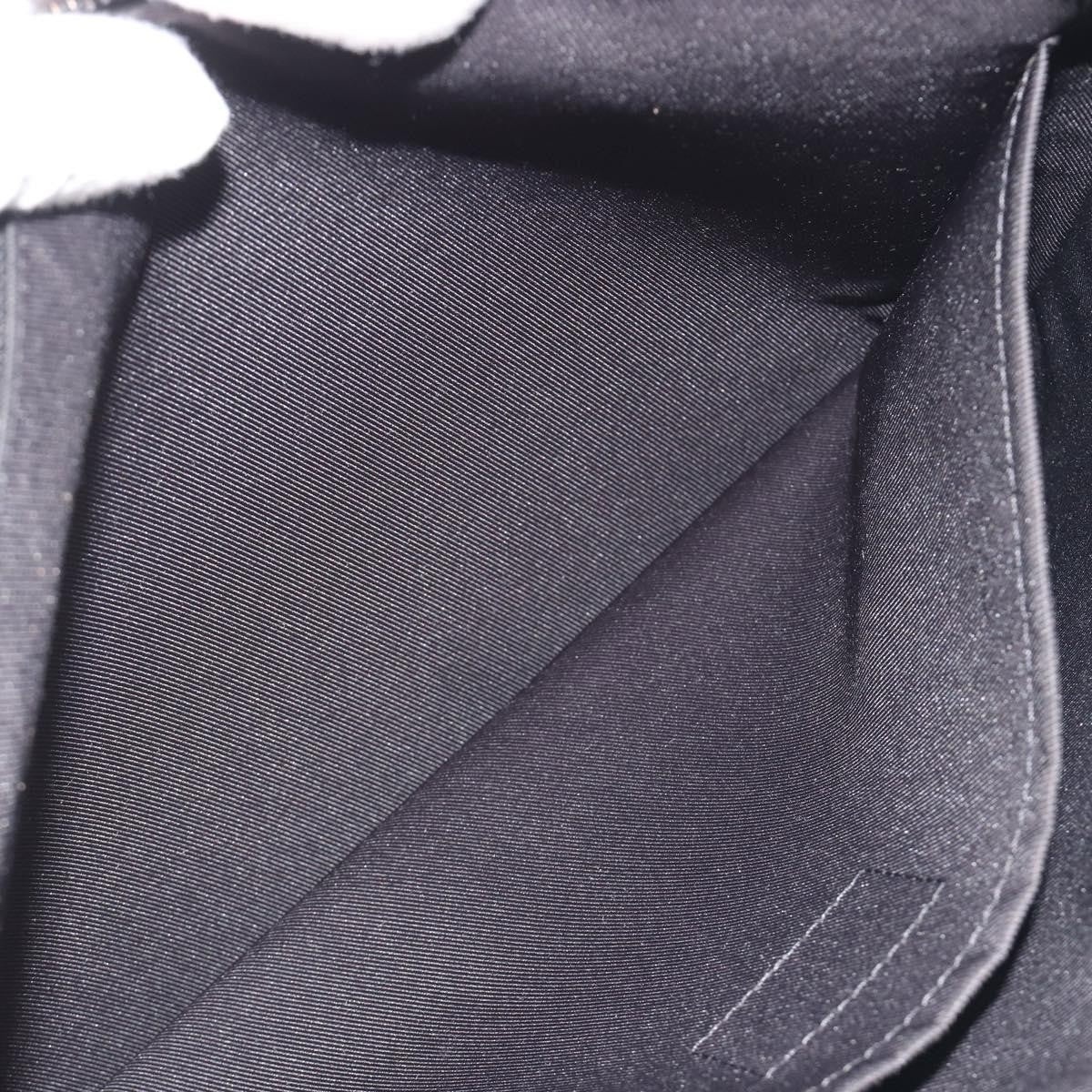 Louis Vuitton Pochette A4 Rainbow Taiga Leather, Black, Leather, Clutch