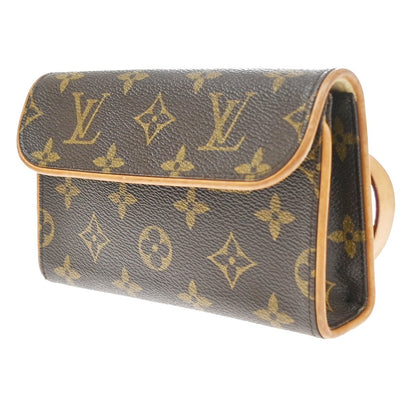 Louis Vuitton Florentine Waist Monogram Canvas, Brown, Leather, Clutch
