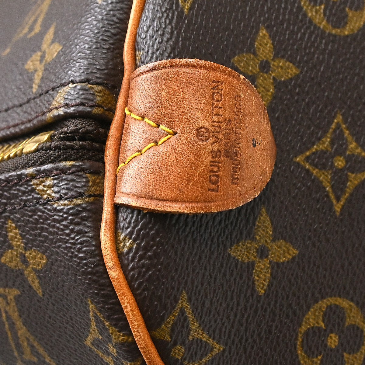 Louis Vuitton Keepall Monogram, Brown, Canvas, Travel Bag