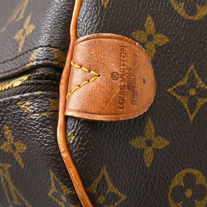 Louis Vuitton Keepall Monogram, Brown, Canvas, Travel Bag