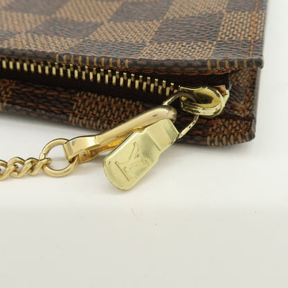Louis Vuitton Marais Bucket Zip Damier, Brown, Canvas, Clutch