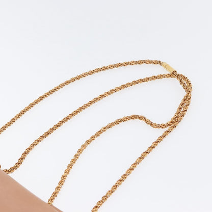 Chloe Elsie Chain Leather, Pink, Leather, Shoulder Bag