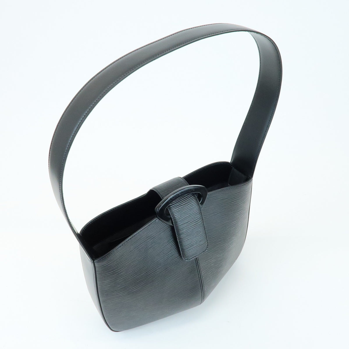 Louis Vuitton Reverie Epi Leather, Black, Leather, Handbag