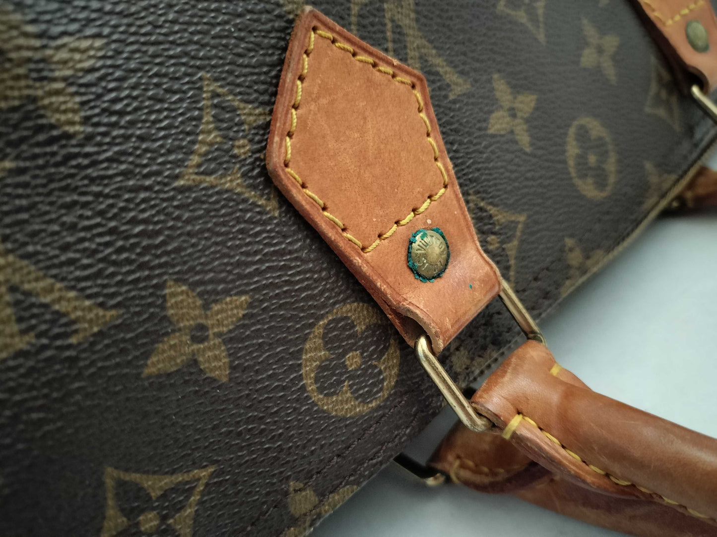 Louis Vuitton Speedy Monogram Canvas, Brown, Canvas, Handbag